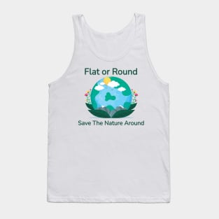 Earth day Quote Tank Top